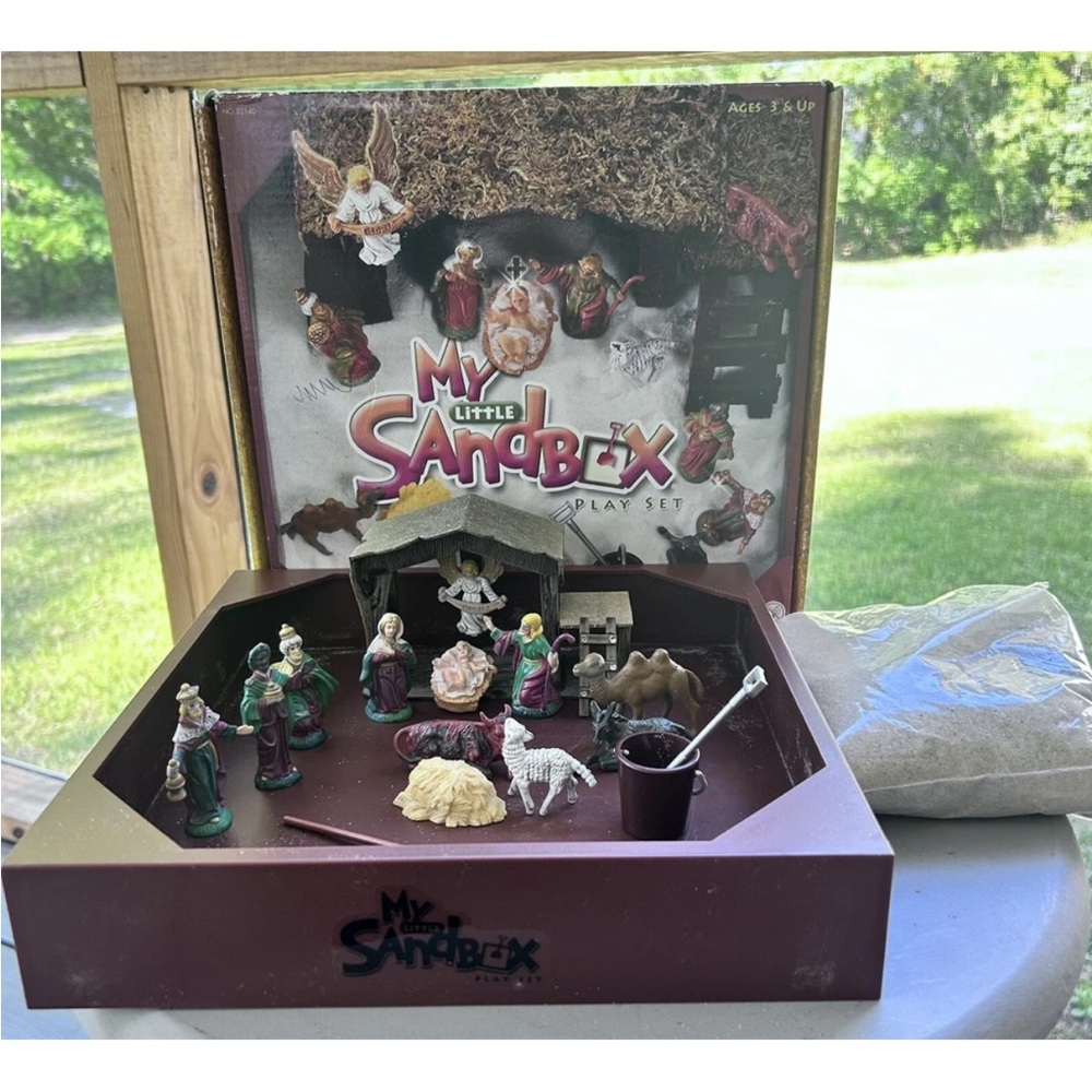 NATIVITY Play Set My Little Sandbox by Be Good Company